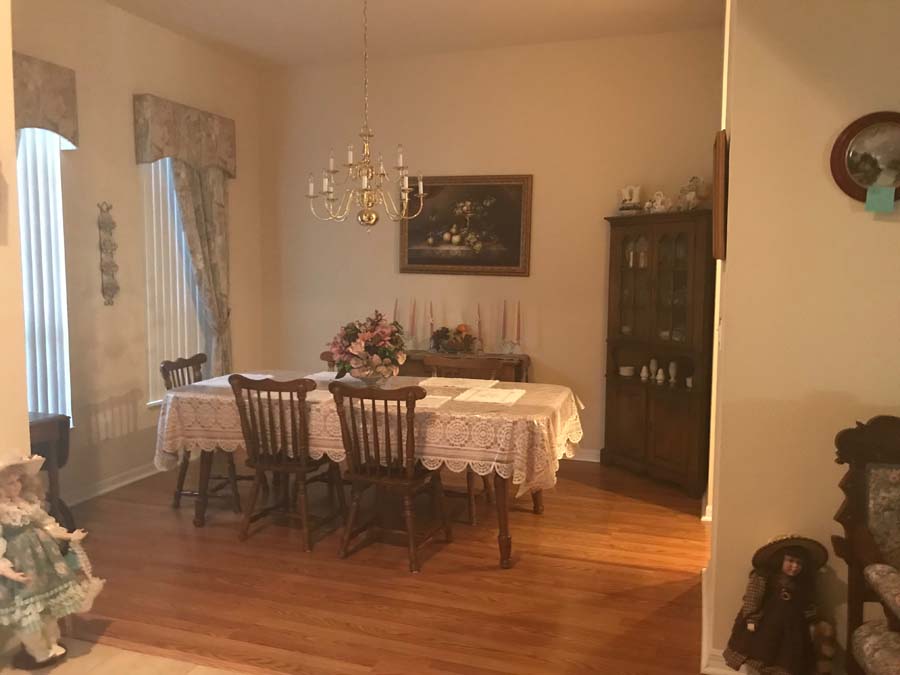 dining room remodel - before