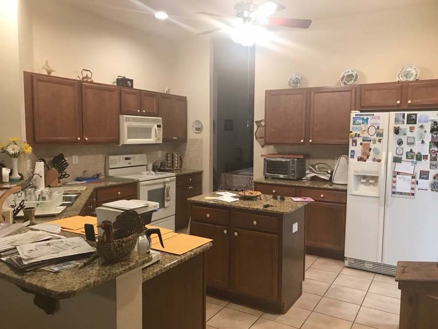 kitchen remodel - before